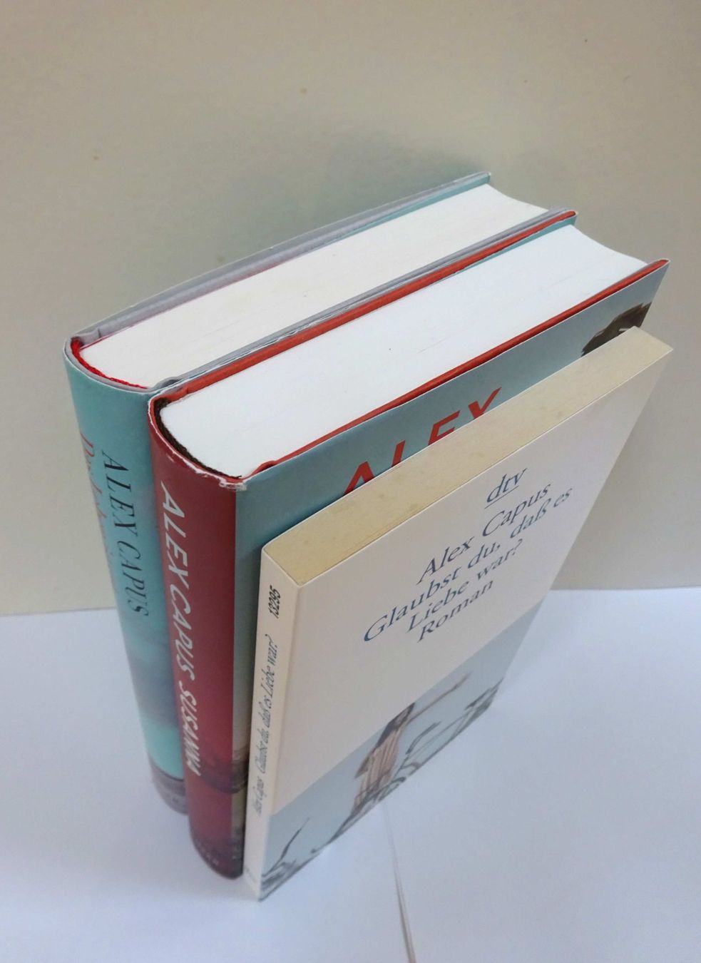 Libri: Alex Capus - 3x Romane – Usato da Zofingen venduto da Justizia_01 1