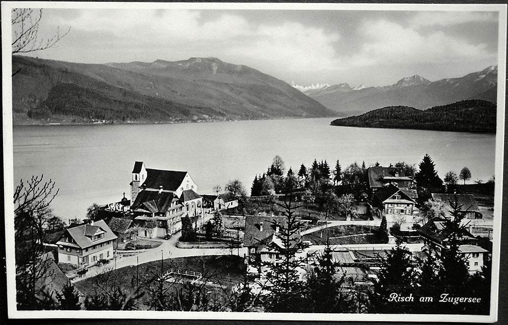 Ansichtskarten: RISCH am Zugersee – Gebraucht aus Jona von philajona