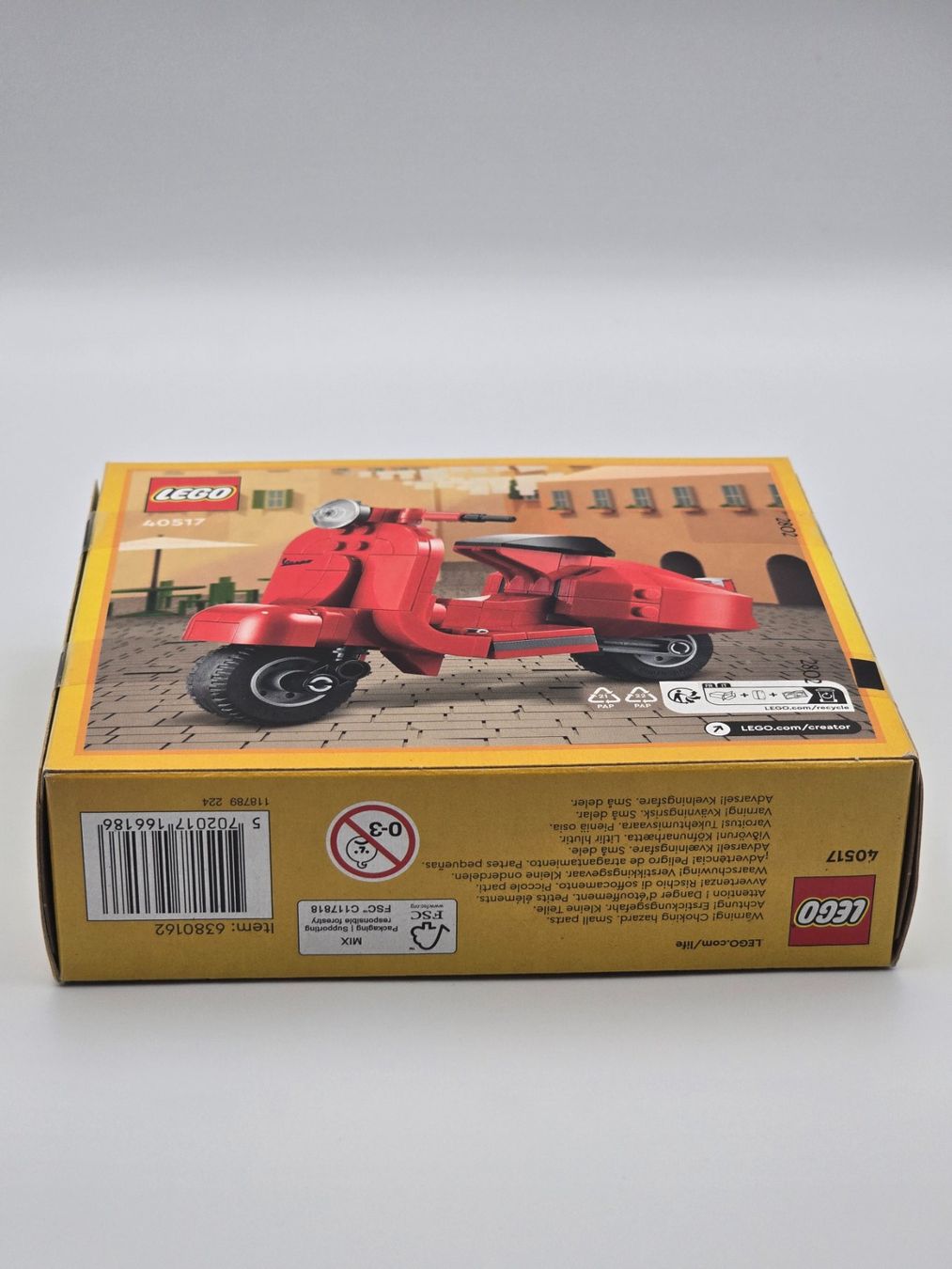 Lego Baukästen: LEGO Creator Expert 40517 Vespa – Neu und originalverpackt aus Aarberg von Collection-Universe 3