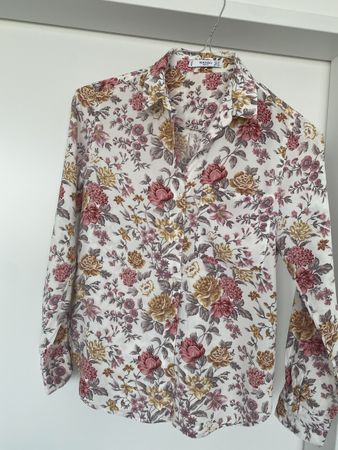 Damenbluse  Mango Grösse XS 100 %Viskose