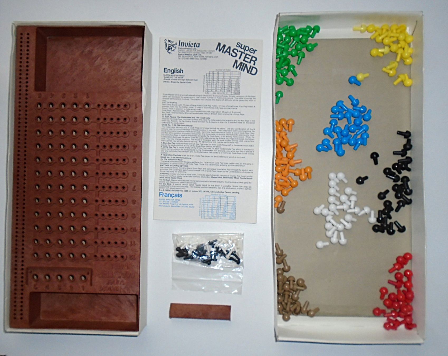 Invicta Spiele: SUPER Mastermind INVICTA - 8 Farben / Super Master Mind – Gebraucht aus Pfeffingen von Intertandem 1