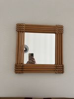 Spiegel Holzoptik 32x32 cm 