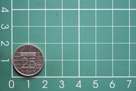 währung nederlanden 25 cent 1989
