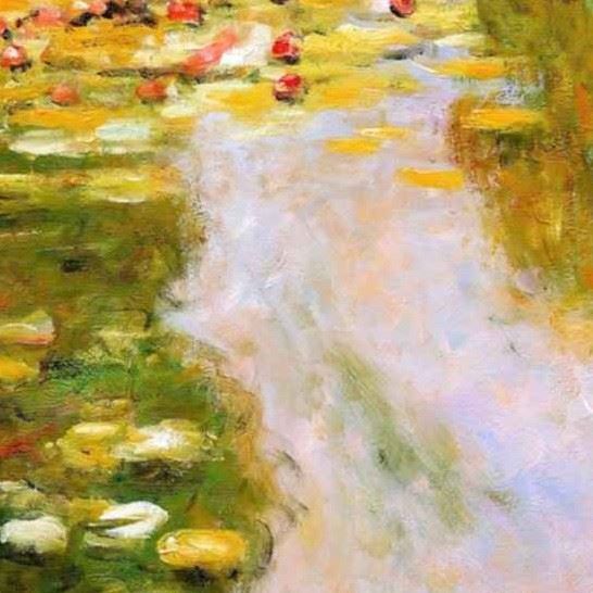 Riproduzioni & Creazioni: Claude Monet - Seerosen im Sommer – Nuovo (secondo la descrizione) da Larnaca venduto da KunstDepot24 5