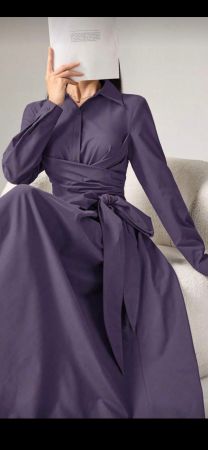 Elegante neuwertige Modest Kleid von Shein