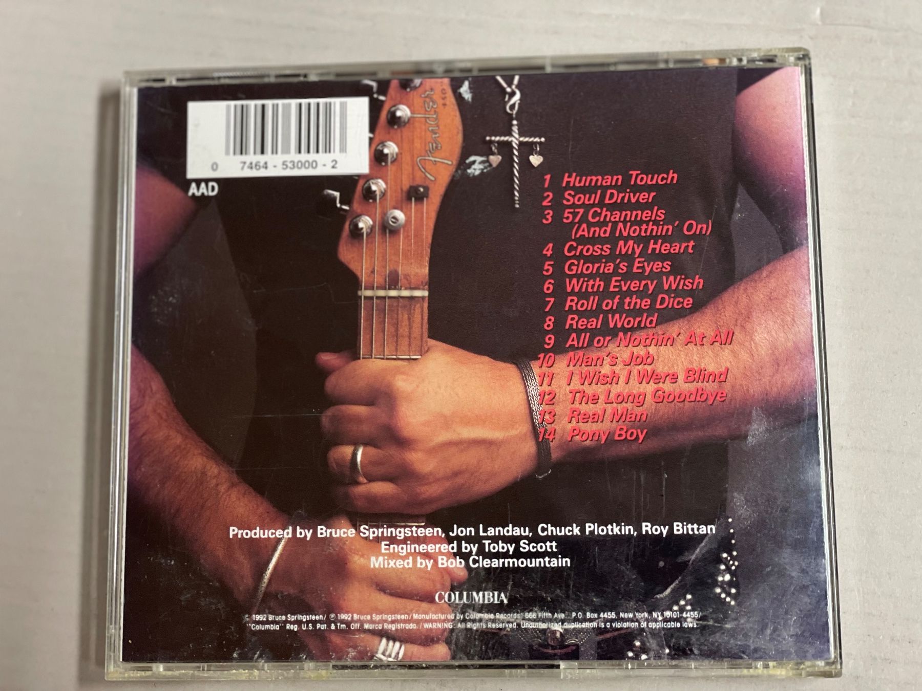CDs: Bruce Springsteen - Human Touch – D'occasion à Muri b. Bern par AdidasCollector 2