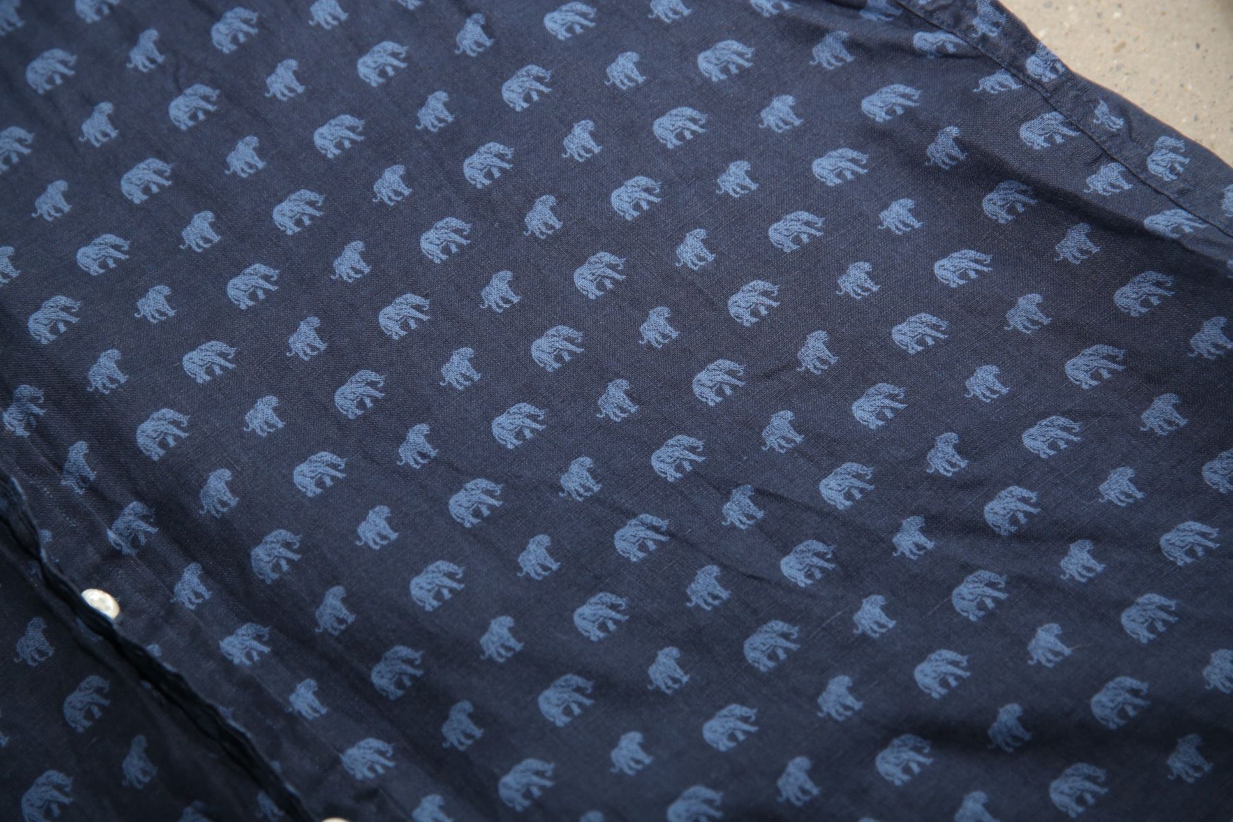 Ralph Lauren Camicie: Ralph Lauren - elephant tiger shirt – Usato da Zürich venduto da considermichael 1