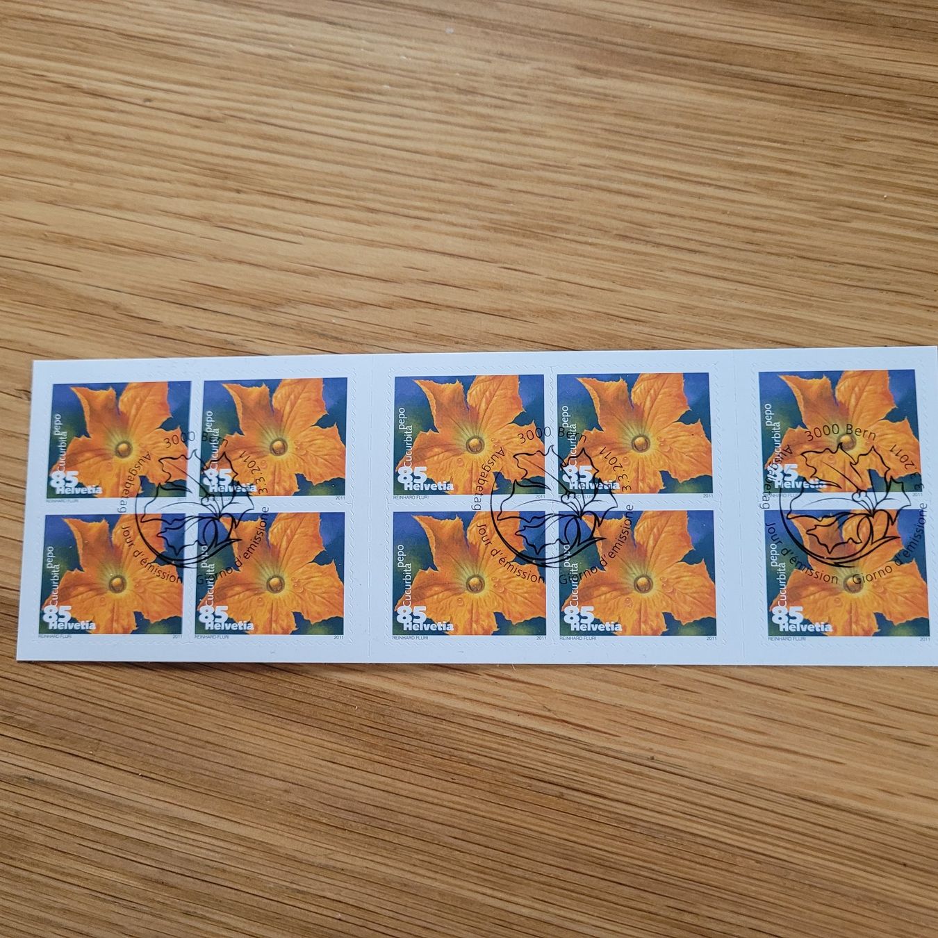 Tutti i francobolli: Carnet De Timbre /  Markenheftchen  Bern 2011 – Usato da Biel/Bienne venduto da Destockweb