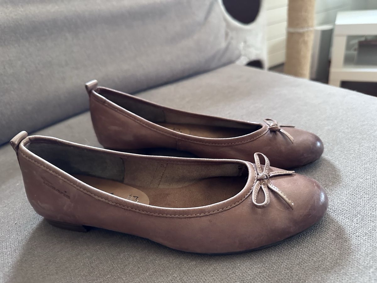 Tamaris Scarpe da donna: Ballerina Tamaris braun – Usato da Mettmenstetten venduto da Baloo76 1
