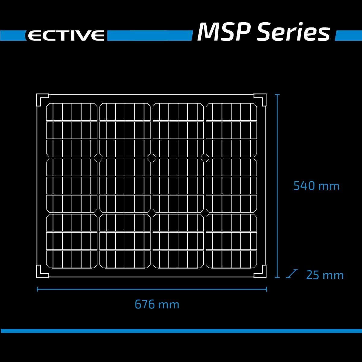 Produzione di energia: ECTIVE MSP 70s Solarmodul Mono 70W – Nuovo e nell'imballaggio originale da Bottighofen venduto da zaap 5