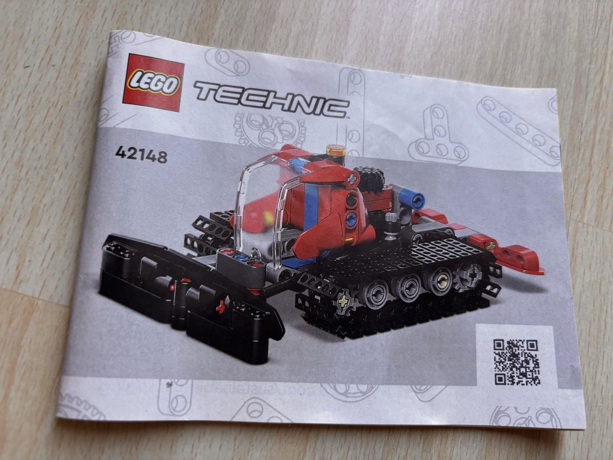 Technics Kit di costruzioni: LEGO Technic 42148 Schneefahrzeug mit Anleitung – Usato da Dättlikon venduto da MC_FK 2