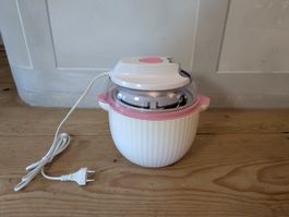Eismaschine weiss pink NEU für heisse Tage 