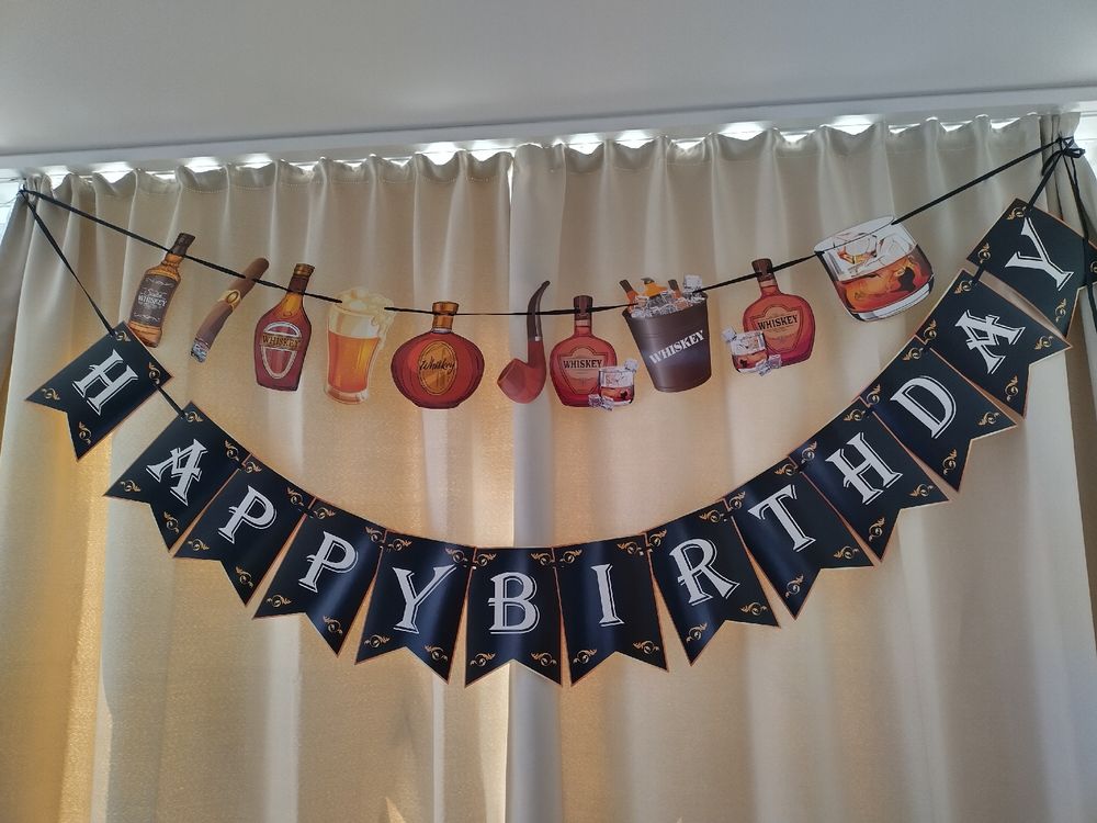 Luoem 50. Geburtstag Deko-Set – 12-teilig, Mit Wirbeln & Karten In Schwarz, Gold, Silber, Für Deckenaufhängung