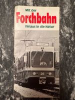 Mit der Forchbahn hinaus in die Natur. Flyer.
