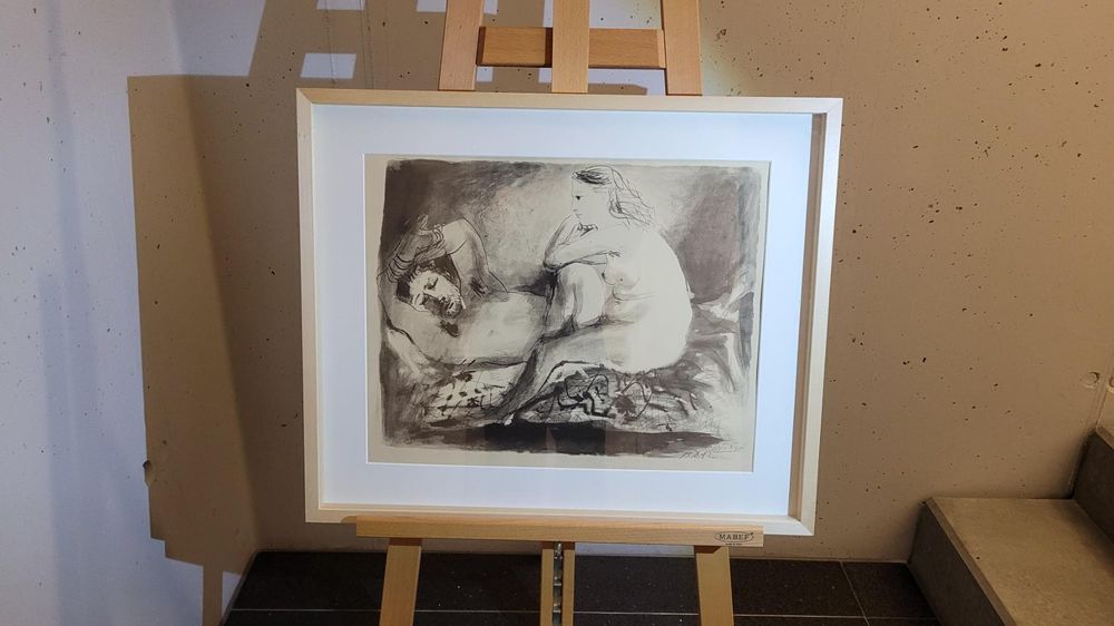 Grafica & Litografie: *** PICASSO PABLO, "Der Schläfer", Lithographie *** – Usato da Luzern venduto da Luzern1