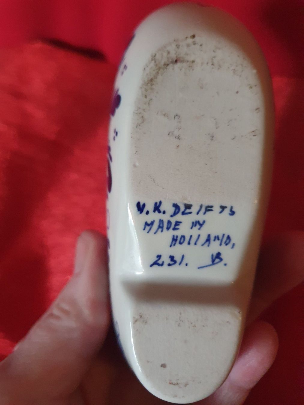 Vasi & Recipienti: Delfts Klompen Schuh – Usato da Alchenflüh venduto da Richiefender 3