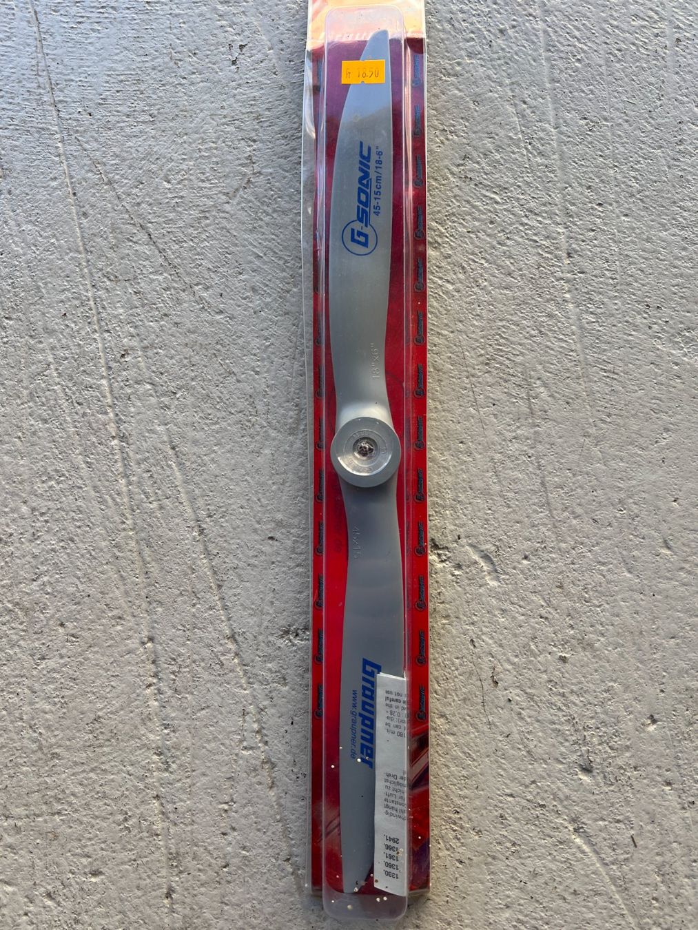 Graupner Modellismo RC: Graupner Propeller – Nuovo e nell'imballaggio originale da Gorgier venduto da Jamu394565