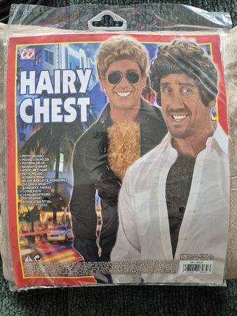 Fasnacht Kostüm: Hairy Chest, Oberkörperbehaarung