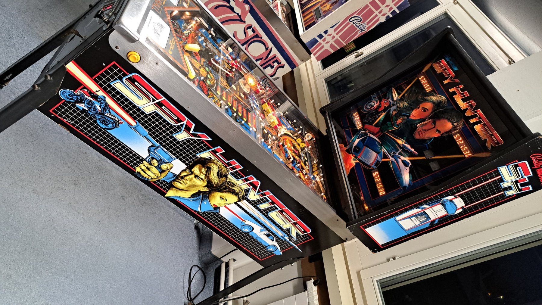 Flipper: Flipperkasten "Spy Hunter" von Bally - revidiert – Usato da Wil venduto da meinflipper