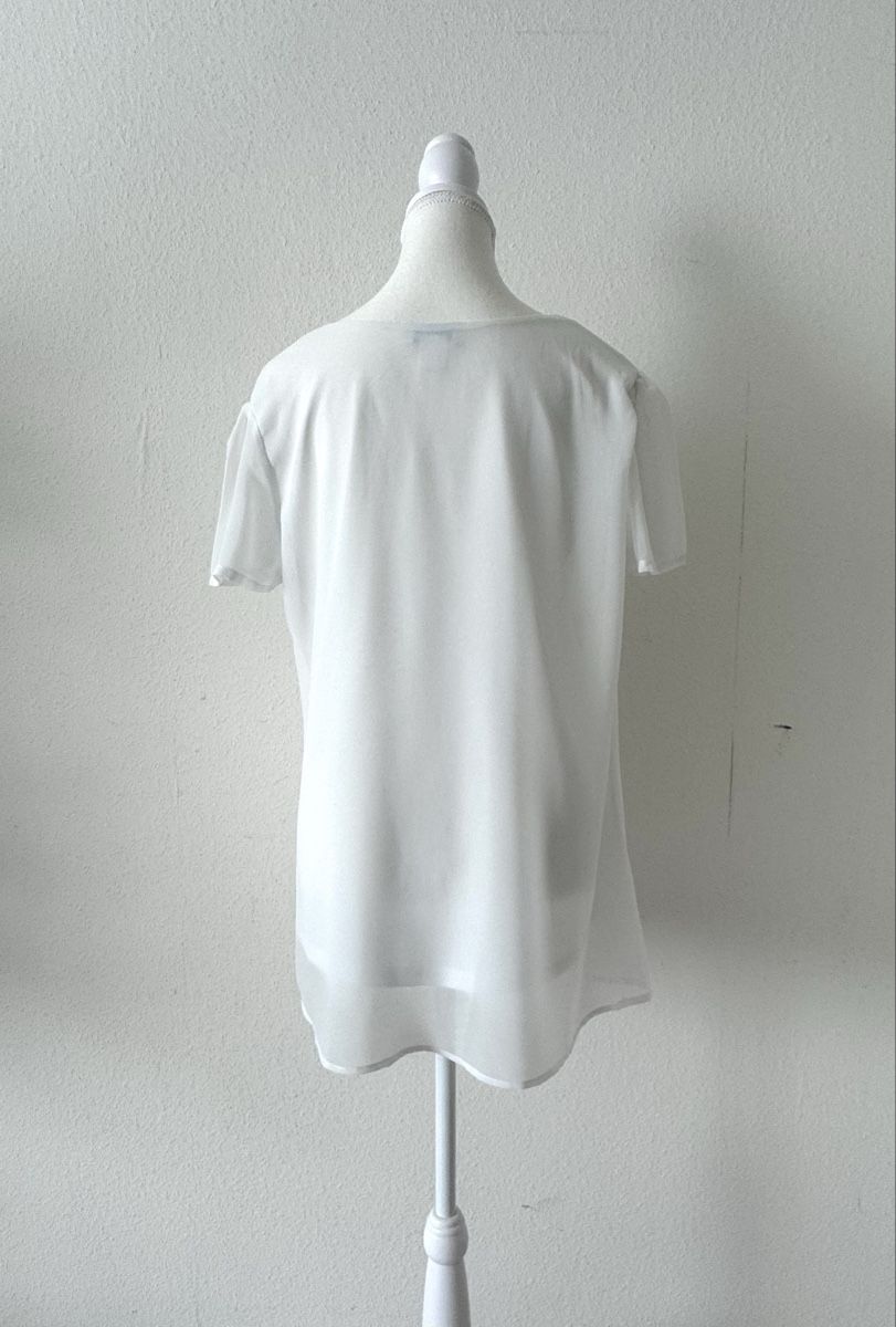 Blusen: Weisse Bluse von Création L, Gr. 42, neu! – Neu (gemäss Beschreibung) aus Zürich von cli_fv8x 1