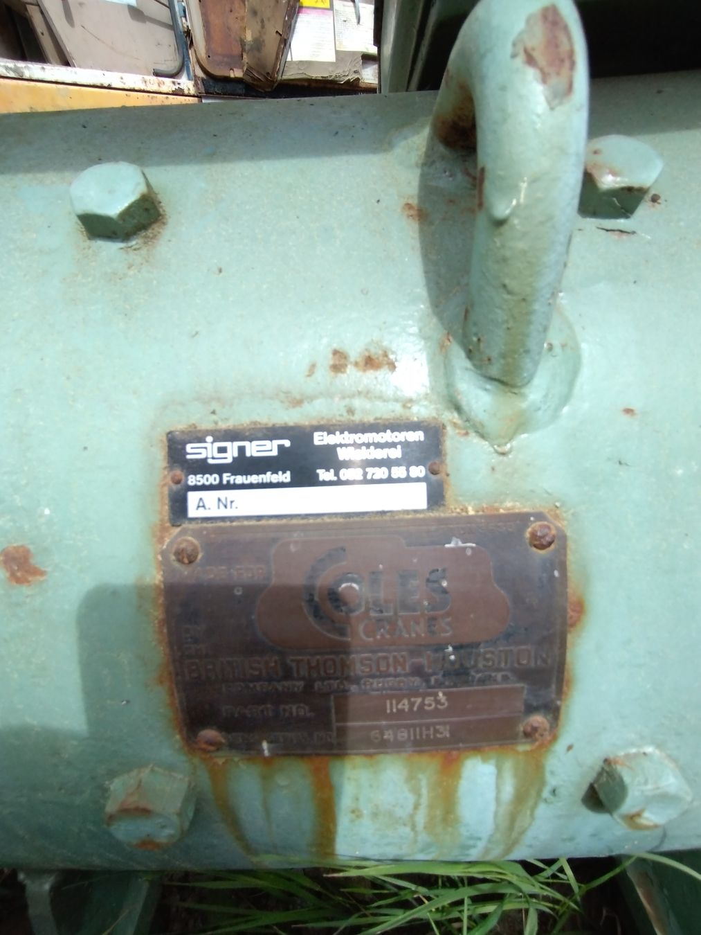 Ford Generatori di corrente: generator Ford 4 zylinde – Usato da Berlingen venduto da Hampison 3