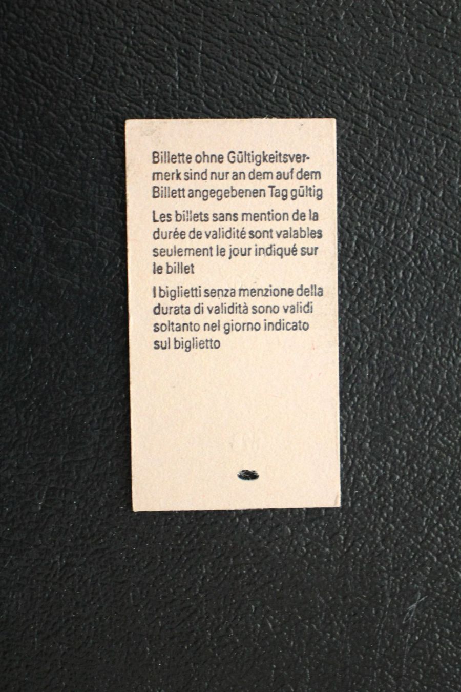 Biglietti: SBB - Billett - Däniken - Olten - 1990 – Usato da Wiedlisbach venduto da han_n6ff 1