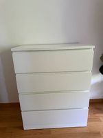 MALM Chest of 4 drawers, white, 80x100 cm