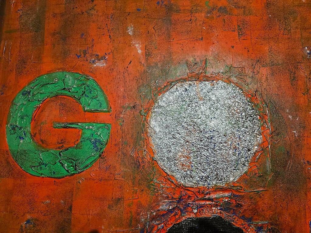 Gemälde: Acrylbild "GO ON" – Gebraucht aus Zollikerberg von Doris11362 1