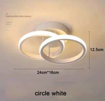 Plafonnier moderne à LEDs pour chambre salon couloir ect...