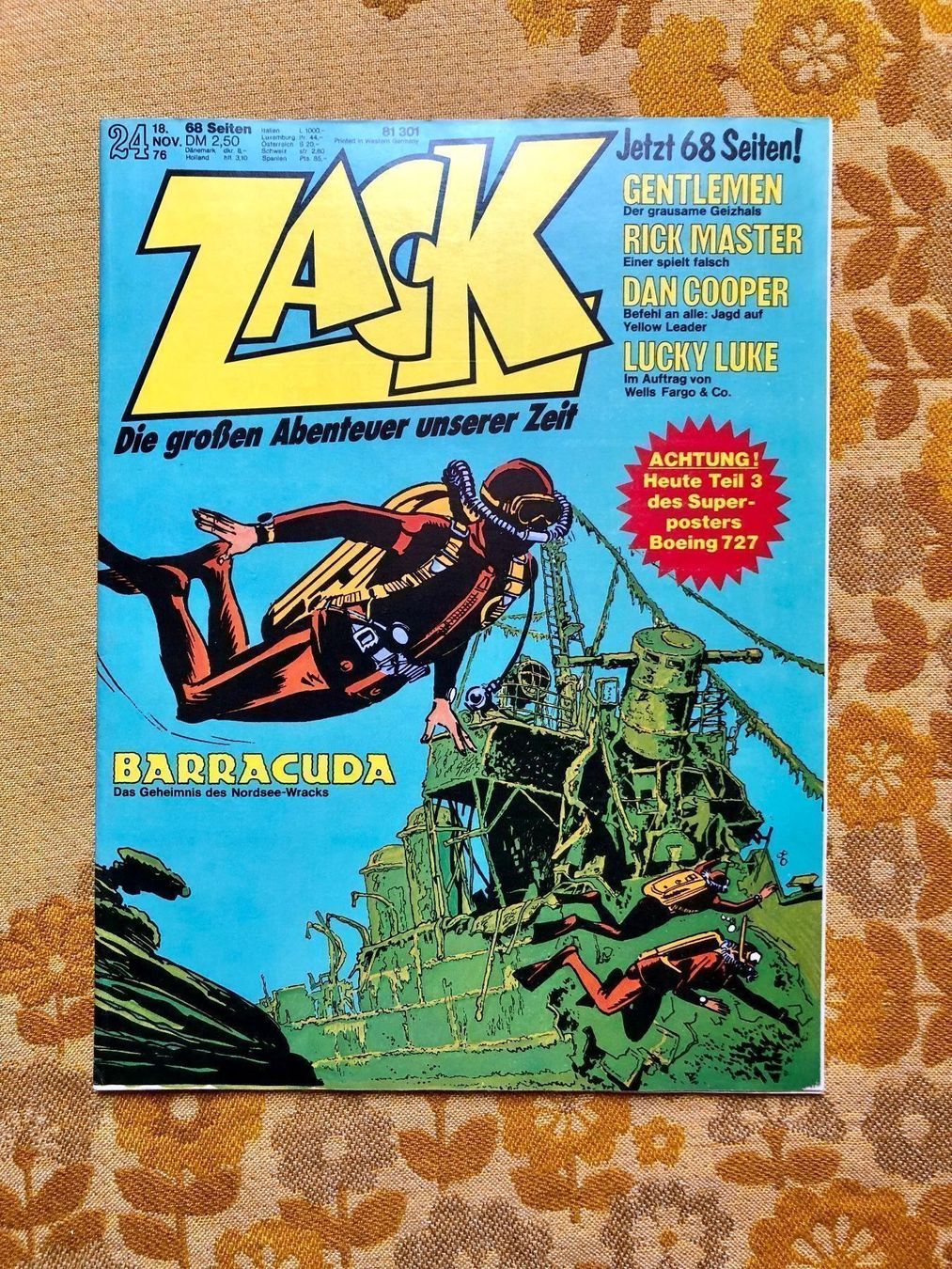 BD: Zack Heft Nr 24 von 1976 – D'occasion à Endingen par nathan05