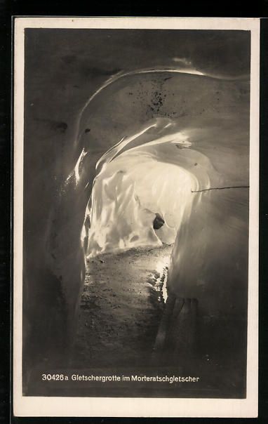 Cartoline postali: Gletschergrotte im Morteratschgletscher – Usato da Berlin venduto da bartko-reher