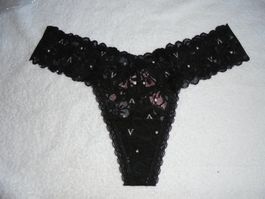 VICTORIA'S SECRET LACE THONG, L, NEU
