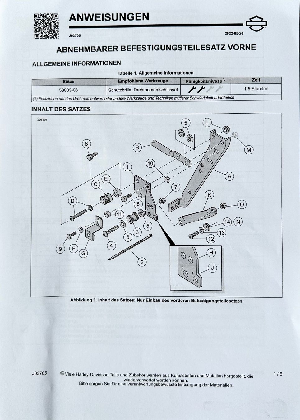 Harley-Davidson Accessori per altri veicoli: Harley Davidson Original Sissybar, Nummer 53804-06 – Nuovo (secondo la descrizione) da Adligenswil venduto da e17s15 5