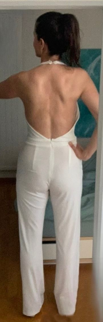 Tute: Jumpsuit creme-weiss Gr.36 – Usato da Bern venduto da tweety713 1