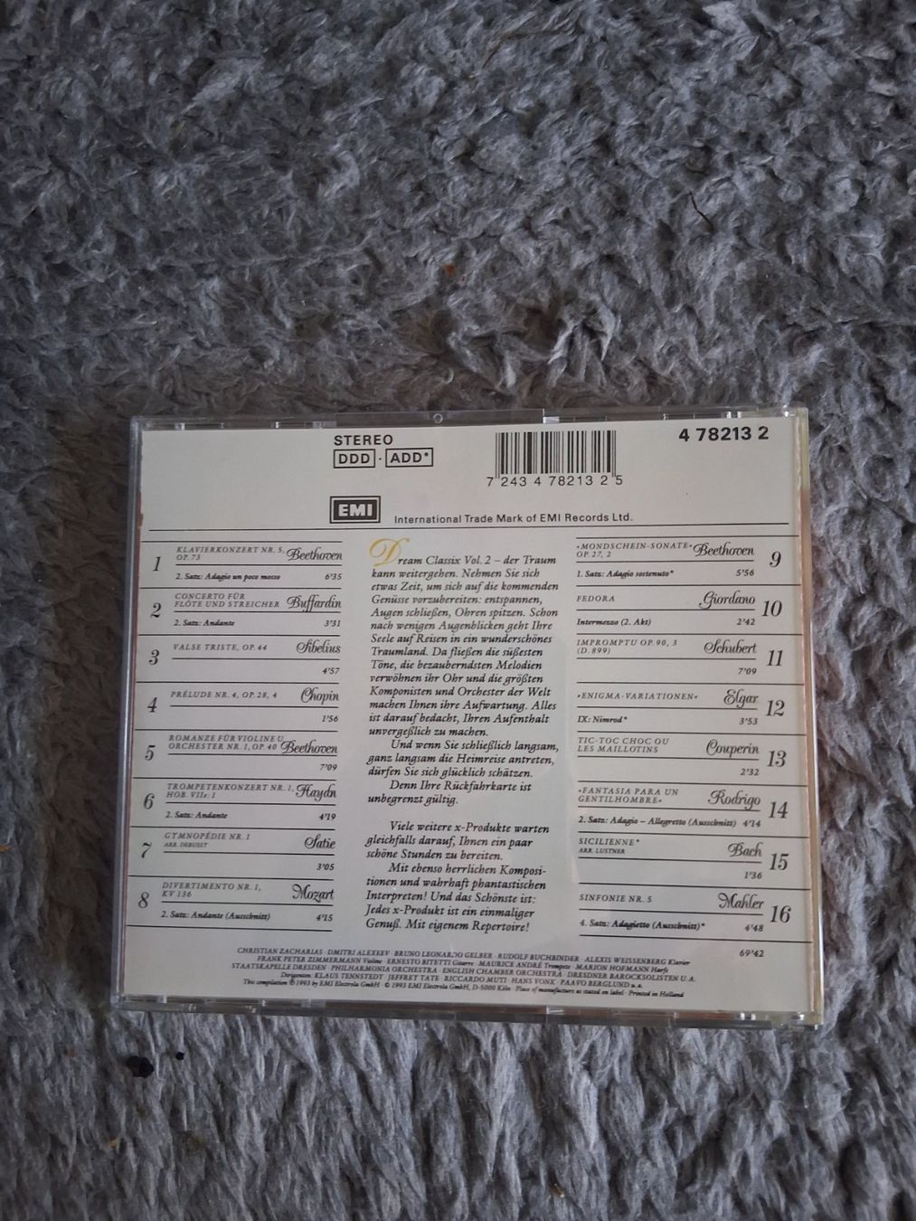 CDs: DREAM CLASSIX  VOL.2     CD – Gebraucht aus Wetzikon ZH von Ramones01 1