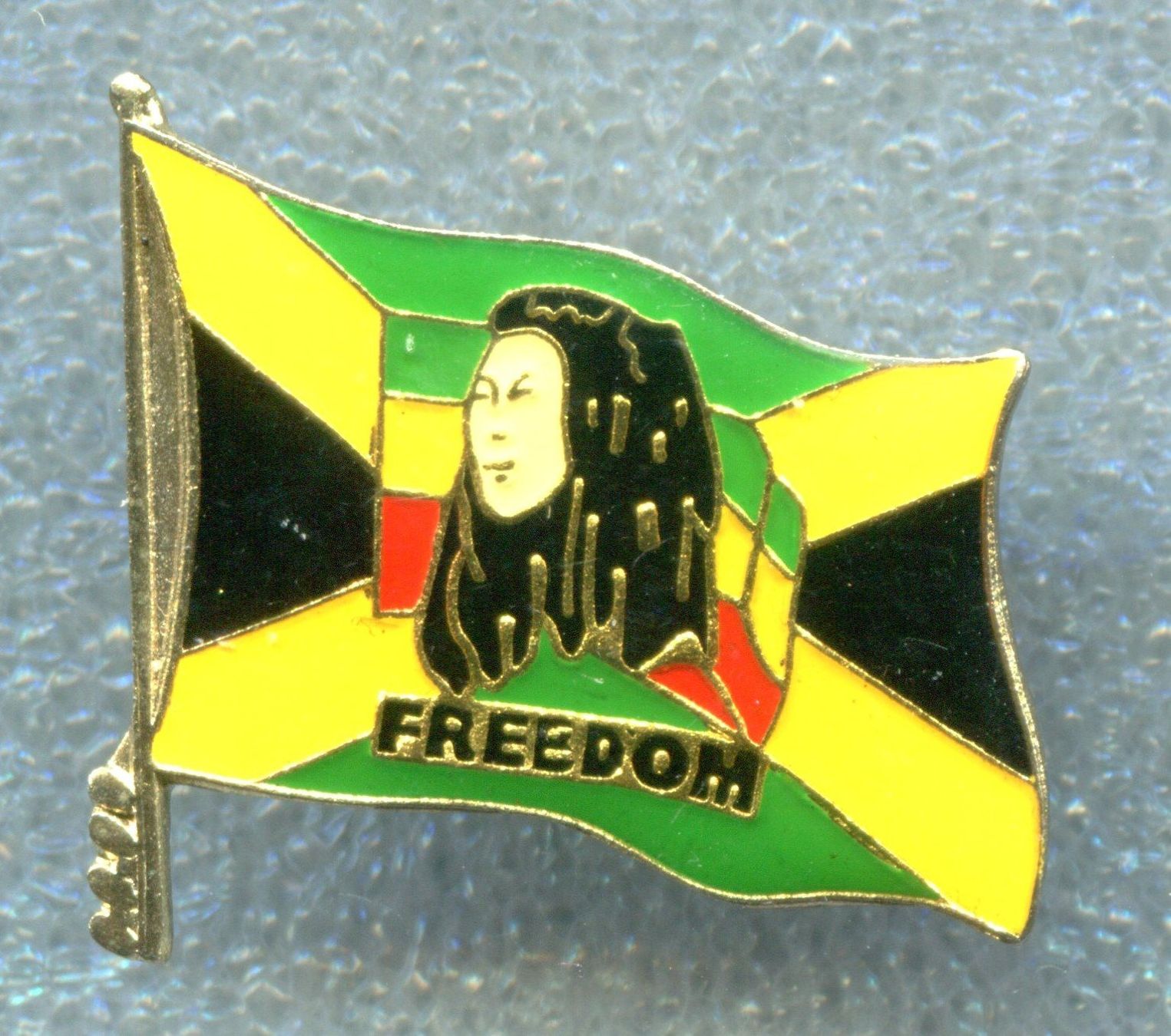 Plaquettes & Badges: Jamaika Flagge  FREEDOM – D'occasion à Winterthur par Sammleroase