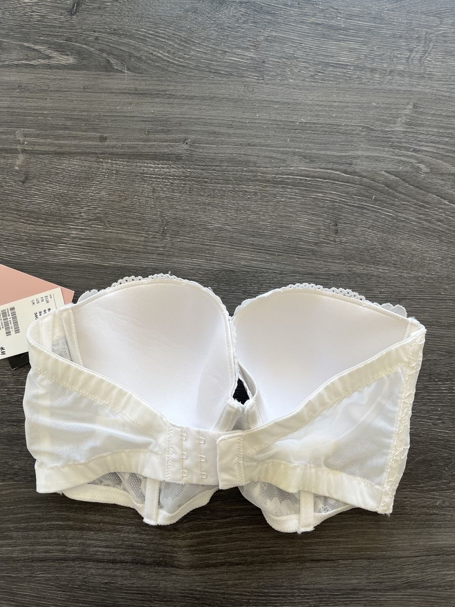 H&M Sonstige Unterwäsche: Balconette BH weiss Spitze NEU – Neu und originalverpackt aus Allschwil von MaloseS08 1