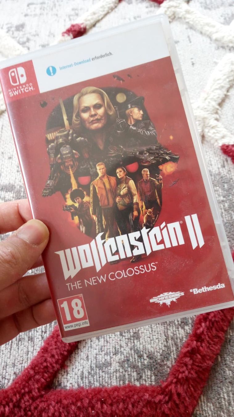 Nintendo Spiele: Wolfenstein New Colossus - Switch – Gebraucht aus Freienstein von clearcutcaptain