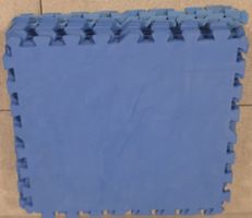 Schaumstoff Puzzelmatten blau