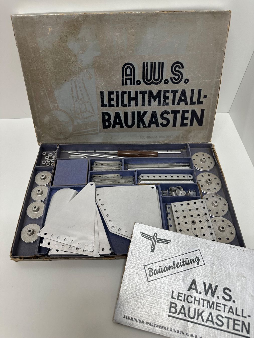 Kit di costruzioni: A.W.S. Metalbaukasten Antik, Bespielt – Usato da Chur venduto da Michalis