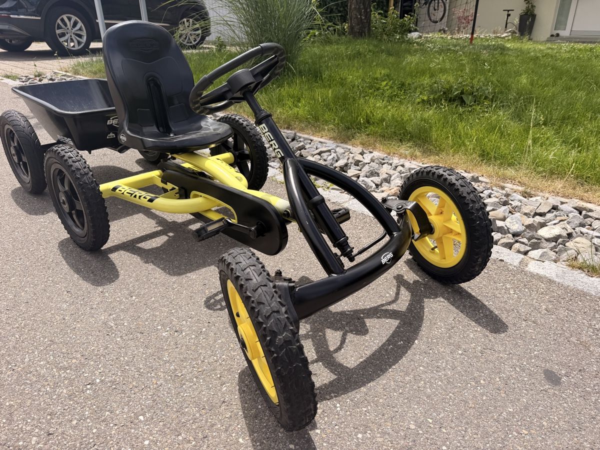 Veicoli per bambini: Gokart mit Anhänger von BERG – Usato da Wetzikon ZH venduto da ekdk 3