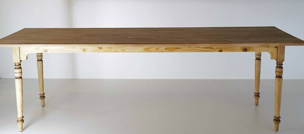 Tische: Antiker Biedermeier Esstisch 240x75 cm, restauriert – Gebraucht aus Beromünster von VSNC 2
