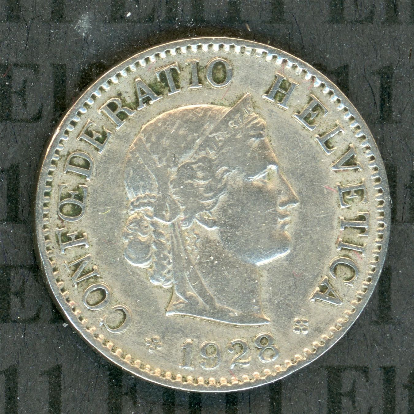 Tutti le monete: CHF___0.05 1928 ss-vz 5 Rappen – Usato da Widnau venduto da Elf11