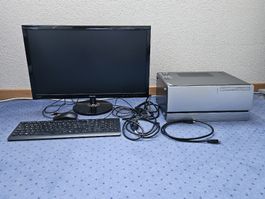 Lenovo PC Komplett-Set mit 24" Asus Monitor, Maus & Tastatur