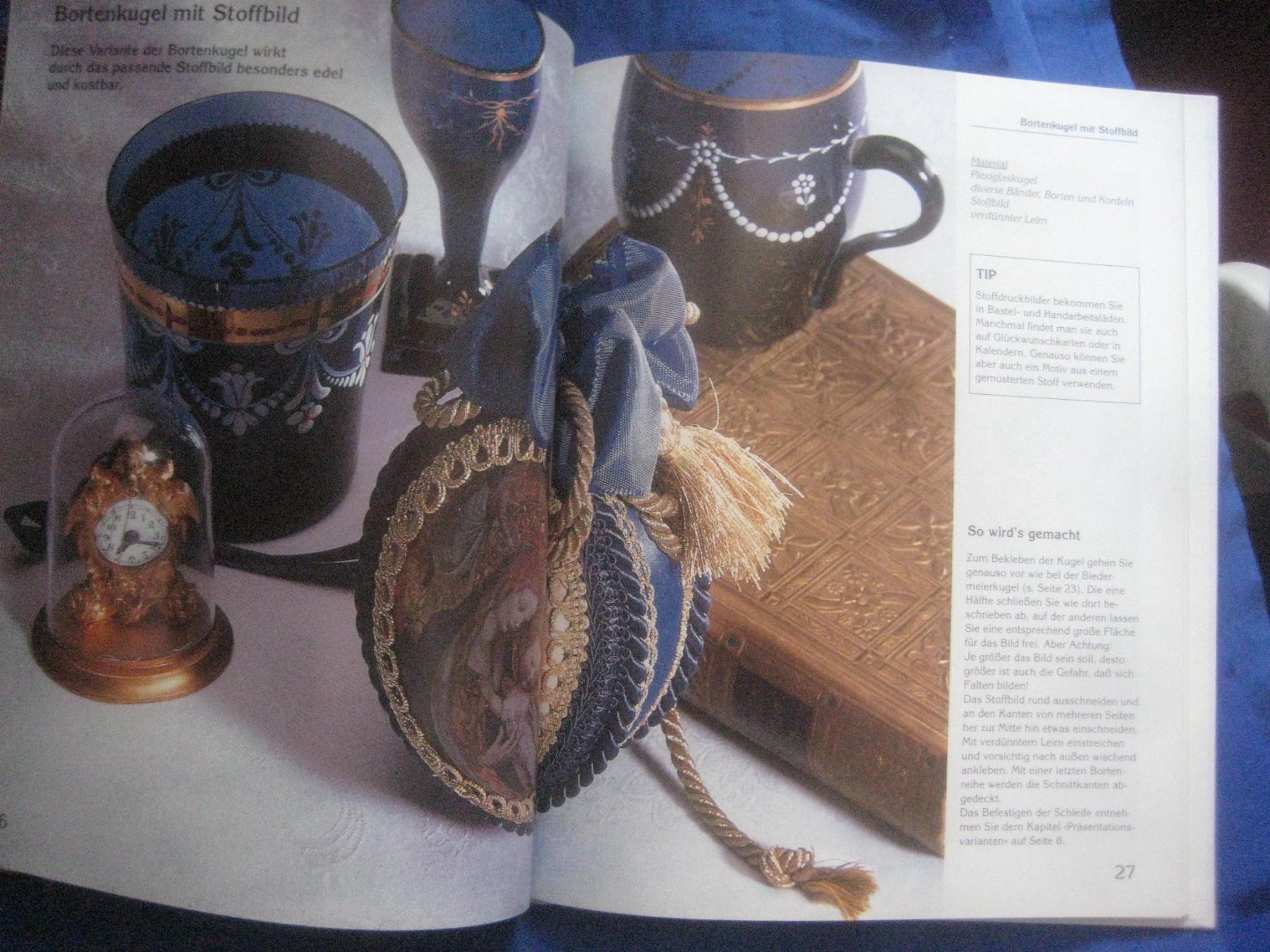 Livres: BUCH   SCHMUCK - KUGELN  BASTELN – D'occasion à Uster par flocke1 5