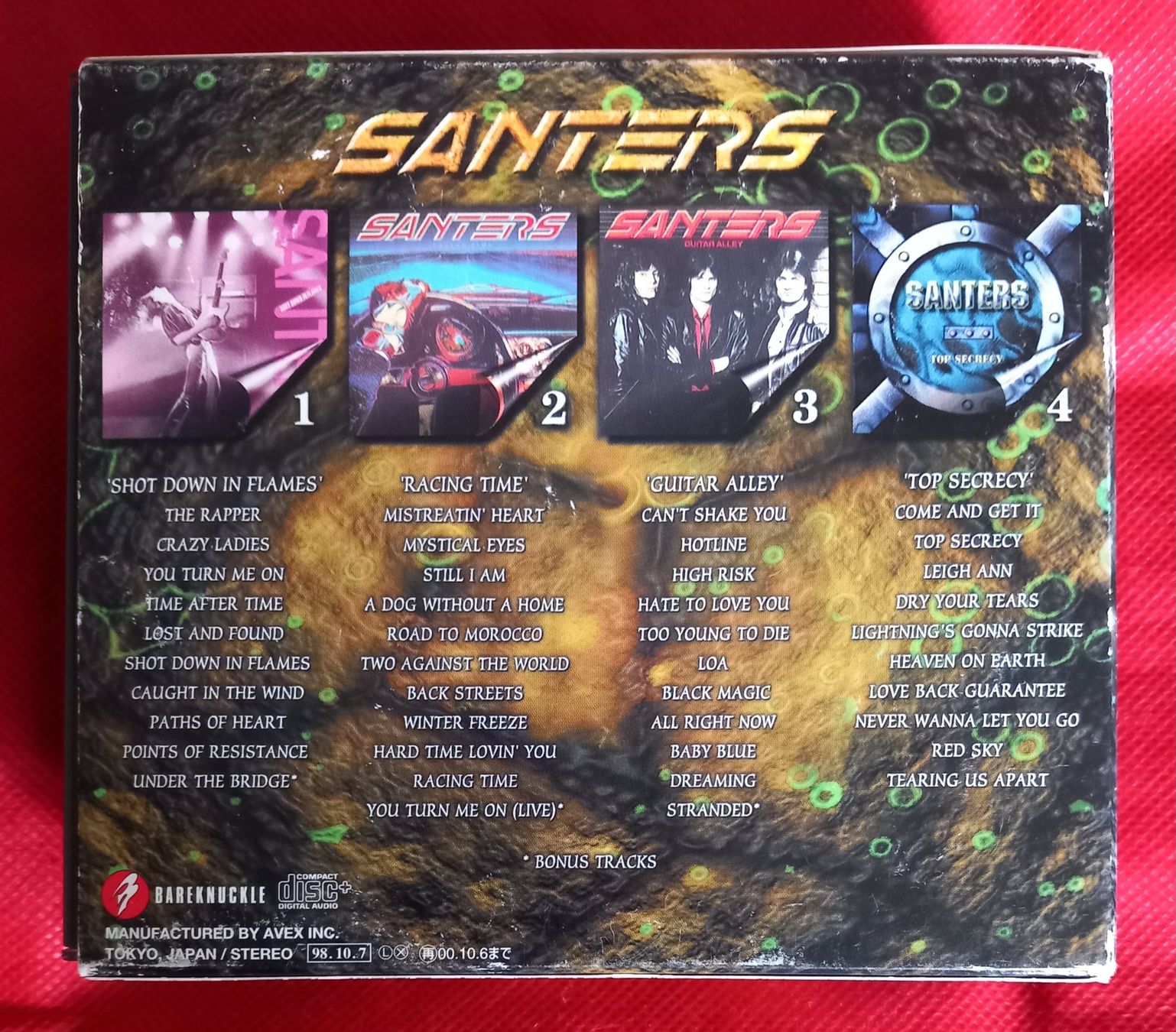 CDs: SANTERS - IV 4 CD Boxset Lee Aaron Triumph – Gebraucht aus Dietikon von chr_76z6 2