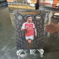Carte de foot Bukayo Saka Topps Champions League 2022
