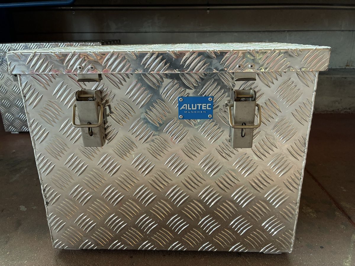 Casse di trasporto: Alu-Riffelblech Box – Nuovo (secondo la descrizione) da Busswil BE venduto da top_6sdg 1