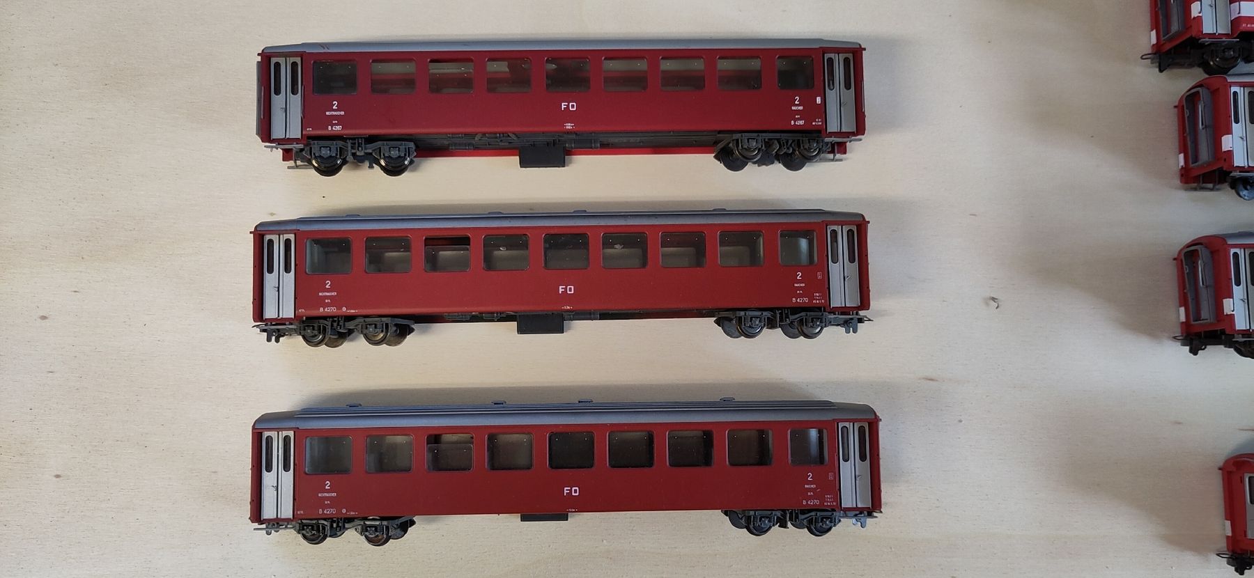 Bemo Modellini di ferrovie: FO Bemo HOm Personenwagen  – Usato da Liebefeld venduto da robi15blue