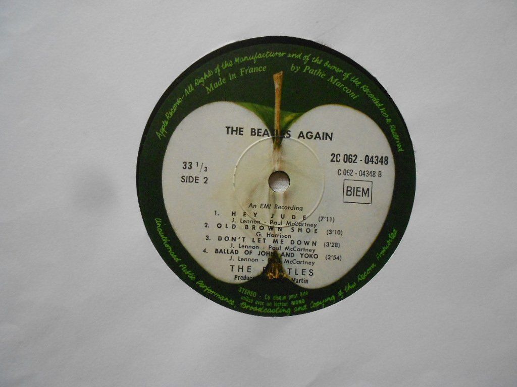Schallplatten: THE BEATLES  -  AGAIN – Gebraucht aus Bex von Giorgiob 3